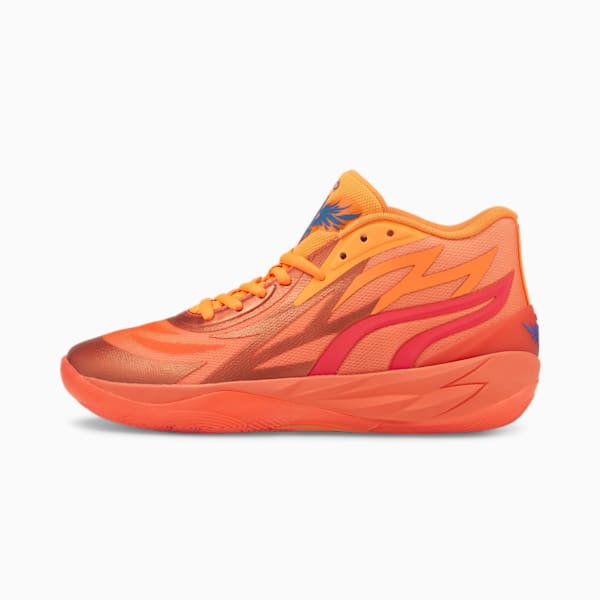 MB.02 Unisex Basketball Shoes, Fiery Coral-Ultra Orange, extralarge-AUS