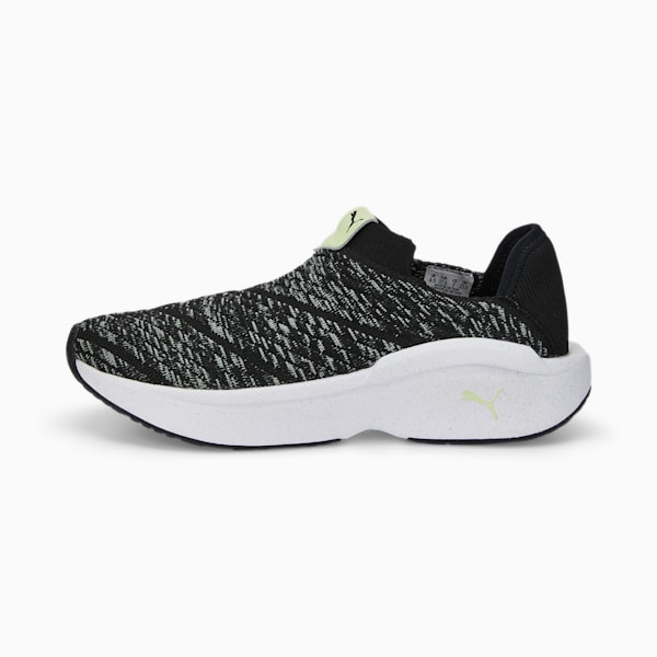 Enlighten Women's Training Shoes, Puma Black-Pistachio, extralarge