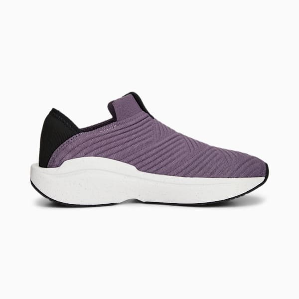 Enlighten Women's Training Shoes, Purple Charcoal-PUMA Black, extralarge-IND