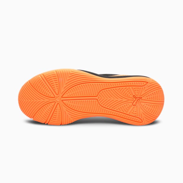 Triple Mid Unisex Basketball Shoes, Puma Black-Neon Citrus, extralarge-IND