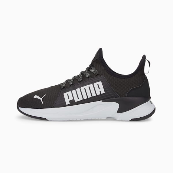 SOFTRIDE Premier Slip-On Men's Walking Shoes, Puma Black-Puma White, extralarge-IND