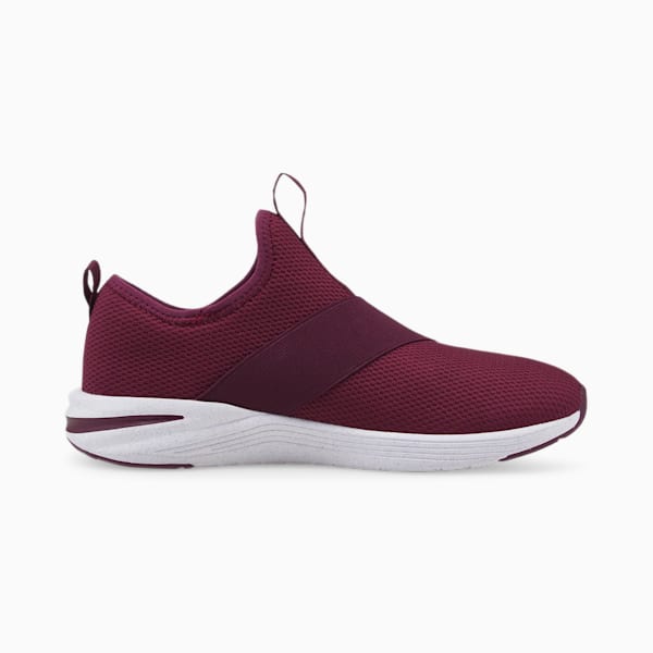 Better Foam Prowl Slip-On Women's Running Shoes, Grape Wine-Puma White, extralarge-IND