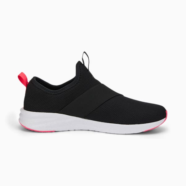 Better Foam Prowl Slip-On Women's Running Shoes, Puma Black-Sunset Glow, extralarge-IND