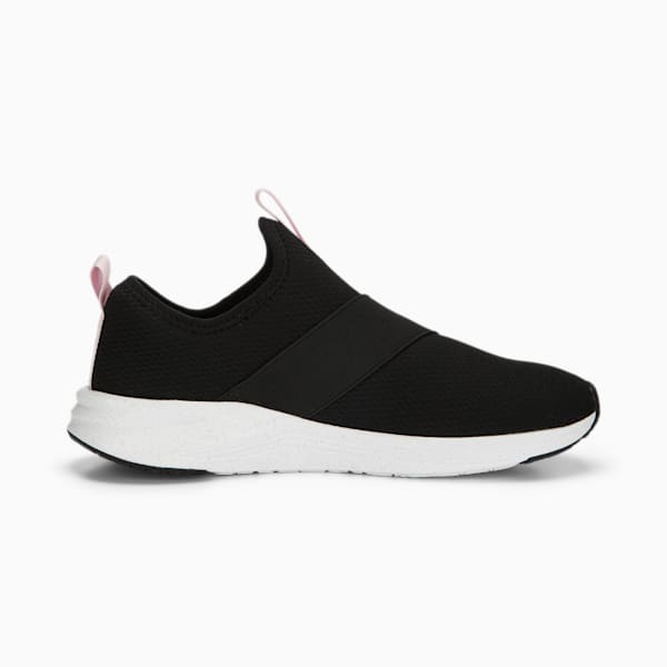 Better Foam Prowl Slip-On Women's Running Shoes, PUMA Black-Pearl Pink-PUMA White, extralarge-IND