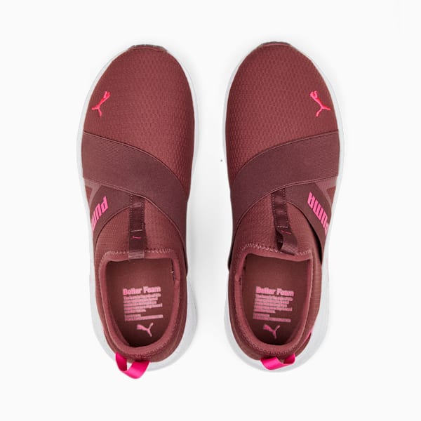 Better Foam Prowl Slip-On Women's Running Shoes, Wood Violet-Ravish-PUMA White, extralarge-IND