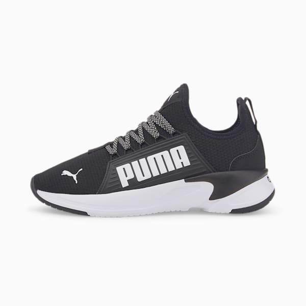 Softride Premier One8 Youth Walking Shoes, Puma Black-Puma White, extralarge-AUS