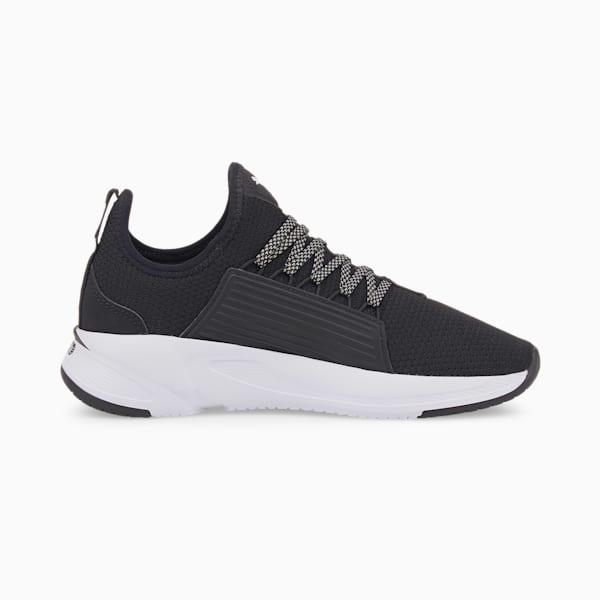 Softride Premier One8 Youth Walking Shoes, Puma Black-Puma White, extralarge-AUS