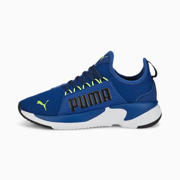 Softride Premier Slip-On Sneakers JR, Blazing Blue-Puma Black