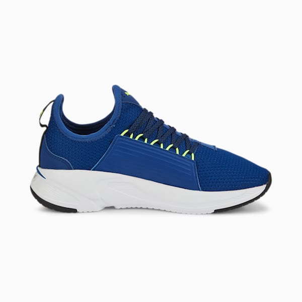 Softride Premier One8 Youth Walking Shoes, Blazing Blue-Puma Black, extralarge-IND