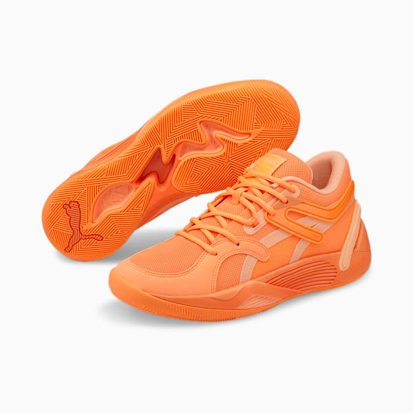 TRC Blaze Court Basketball Shoes, Neon Citrus-Fizzy Melon, extralarge
