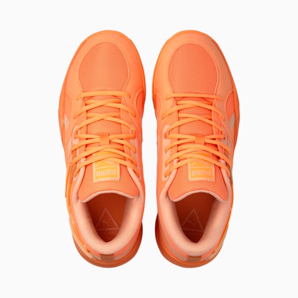 TRC Blaze Court Basketball Shoes, Neon Citrus-Fizzy Melon