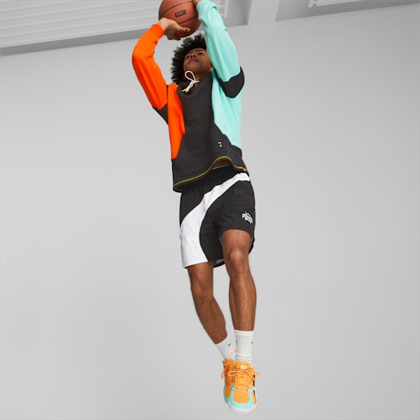 TRC Blaze Court Basketball Shoes, Clementine-Ultra Orange, extralarge-IND