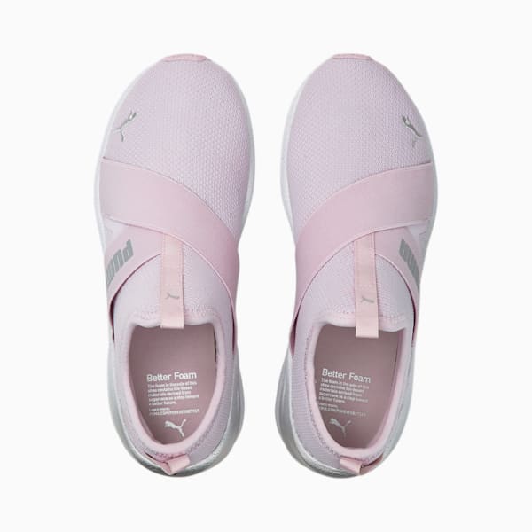 Better Foam Prowl Slip On Star Women's Training Shoes, Lavender Fog-Puma White, extralarge