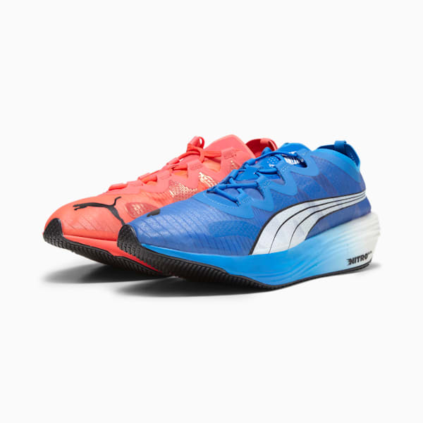 Tenis para correr para hombre Fast-FWD NITRO Elite, Fire Orchid-Ultra Blue-PUMA White, extralarge