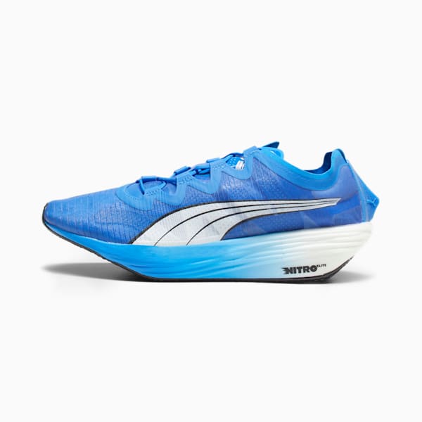 Fast-FWD NITRO Elite Men's Running Shoes, Fire Orchid-Ultra Blue-PUMA White, extralarge-GBR