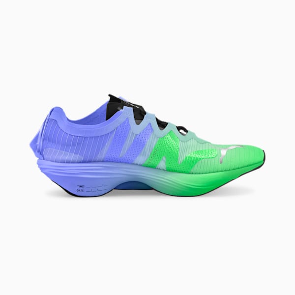 Fast-FWD Nitro Elite Women's Running Shoes, Elektro Purple-PUMA Black-Fizzy Lime, extralarge-IND