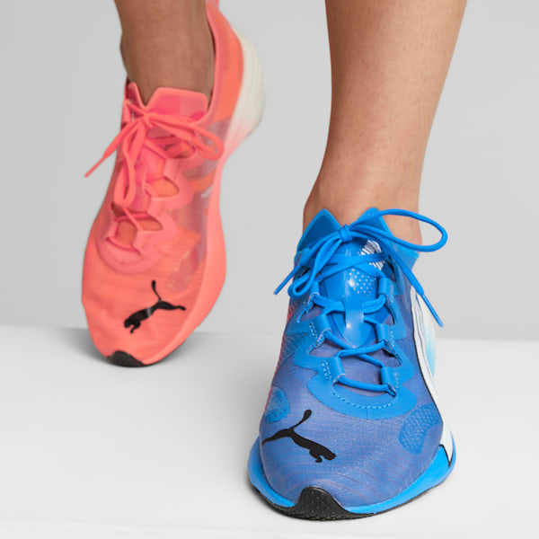 Tenis para correr para mujer Fast-FWD NITRO Elite, Fire Orchid-Ultra Blue-PUMA White, extralarge