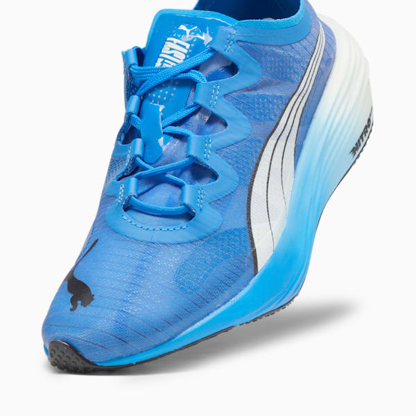 Tenis para correr para mujer Fast-FWD NITRO Elite, Fire Orchid-Ultra Blue-PUMA White, extralarge