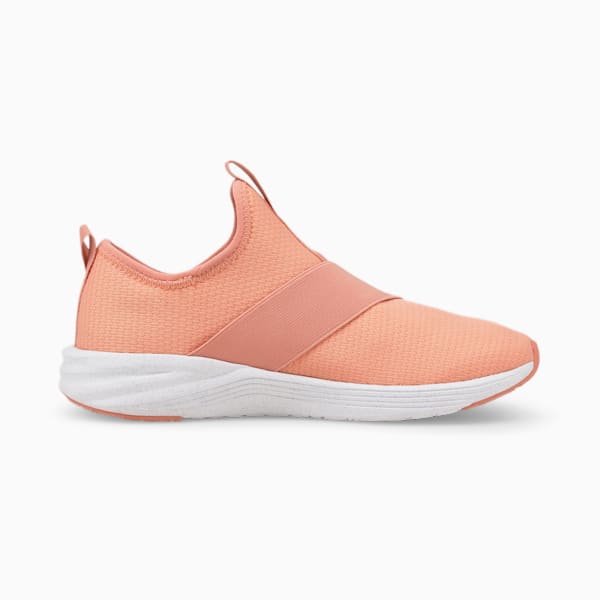 Zapatos de entrenamiento para mujer sin agujetas Better Foam Prowl, Rosette-Puma White, extralarge