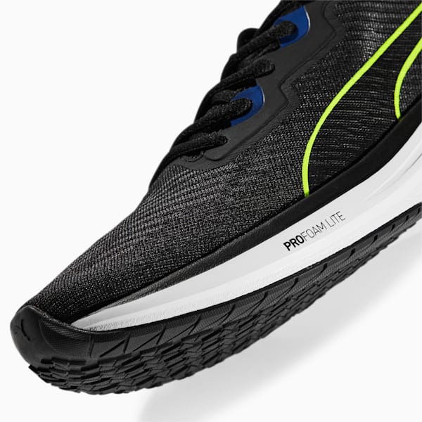 Aviator ProFoam Sky Running Shoes, Puma Black-Blazing Blue, extralarge