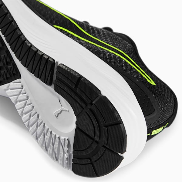 Aviator ProFoam Sky Running Shoes, Puma Black-Blazing Blue, extralarge