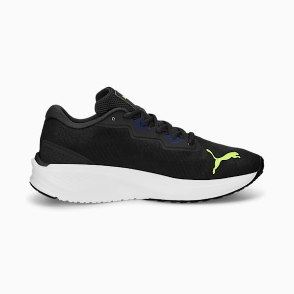 Aviator ProFoam Sky Running Shoes, Puma Black-Blazing Blue, extralarge