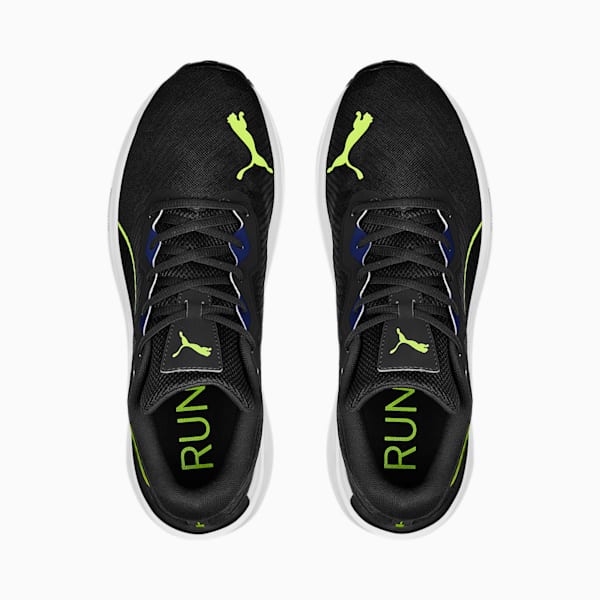 Aviator ProFoam Sky Running Shoes, Puma Black-Blazing Blue, extralarge