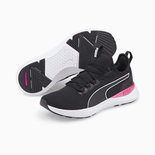 Pure XT Stardust Women's Training Shoes, Puma Black-Deep Orchid, extralarge-GBR