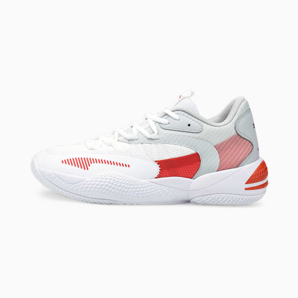 Court Rider 2.0 Unisex Basketball Shoes, Puma White-Harbor Mist, extralarge-AUS