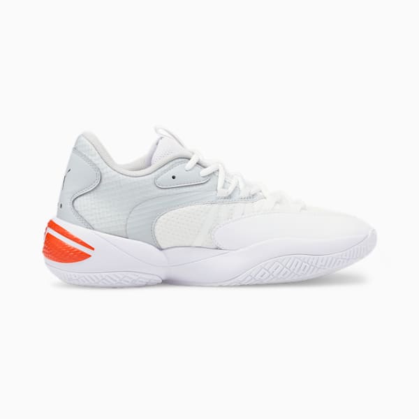 Court Rider 2.0 Basketball Shoes, Puma White-Harbor Mist, extralarge-IND