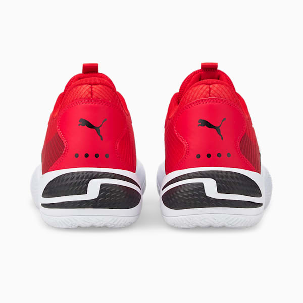 Court Rider 2.0 Basketball Shoes, Puma White-High Risk Red