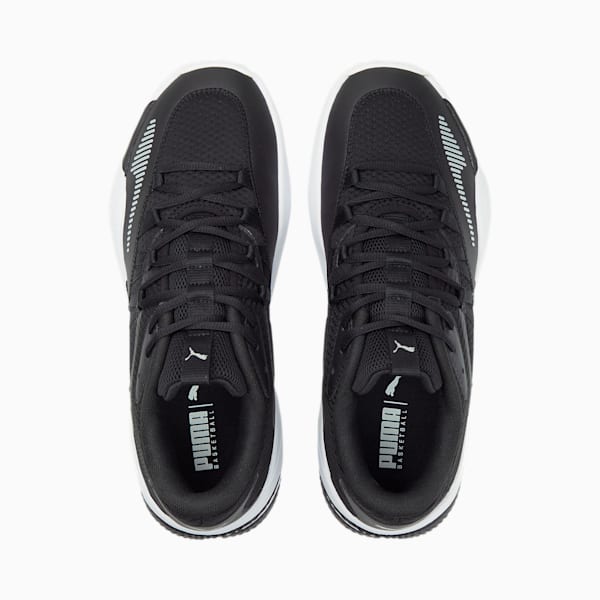 Court Rider 2.0 Basketball Shoes, Puma Black-Puma White, extralarge-IND