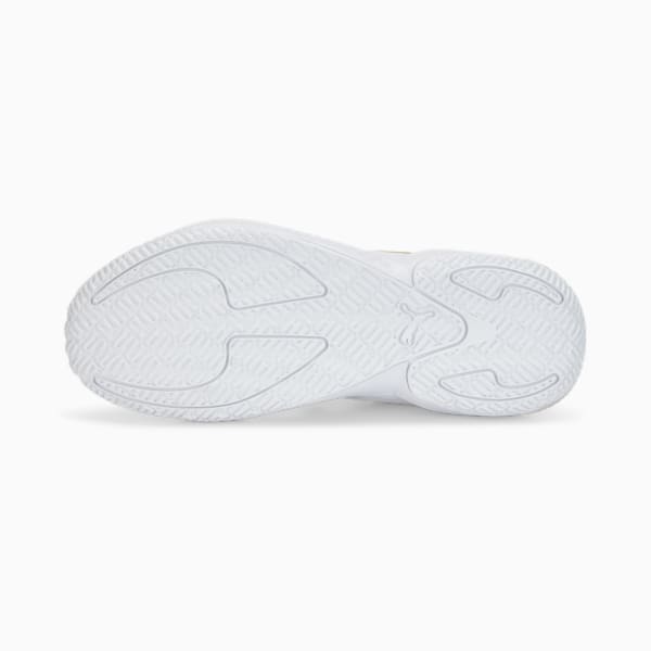 Court Rider 2.0 Unisex Basketball Shoes, Puma White-Spectra Yellow, extralarge-IND