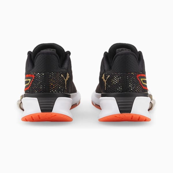PWRFrame TR Frida Women's Training Shoes, Puma Black-Firelight-Metallic Gold