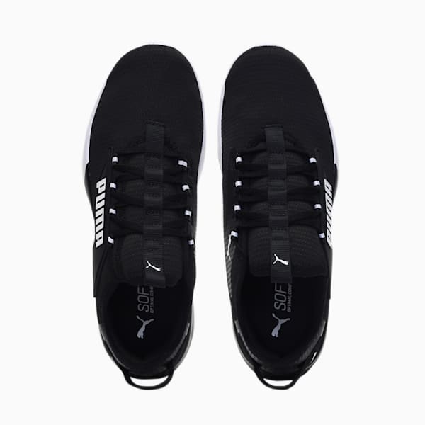 Resolve Street Spark Unisex Running Shoes, Puma Black-Puma White, extralarge-IND