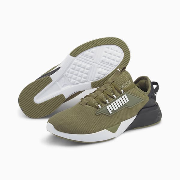 Tenis para correr Retaliate 2, Dark Green Moss-Puma Black, extralarge