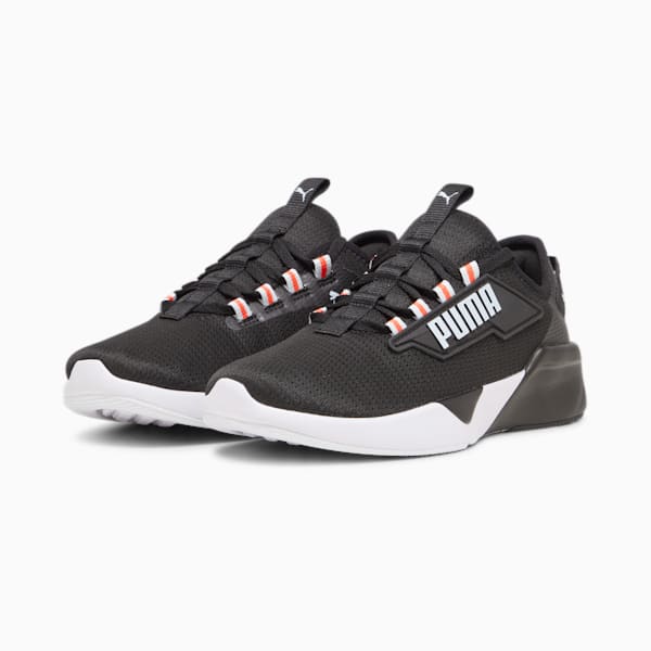 Resolve Street Spark Running Shoes, PUMA Black-Icy Blue-Fire Orchid, extralarge-IND