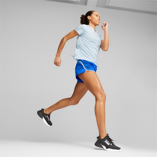 Resolve Street Spark Running Shoes, PUMA Black-Icy Blue-Fire Orchid, extralarge-IND
