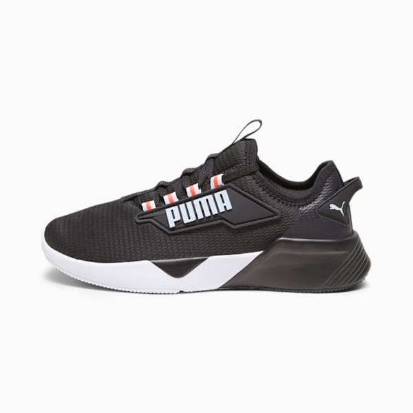Resolve Street Spark Running Shoes, PUMA Black-Icy Blue-Fire Orchid, extralarge-IND