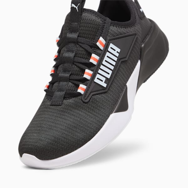 Resolve Street Spark Running Shoes, PUMA Black-Icy Blue-Fire Orchid, extralarge-IND