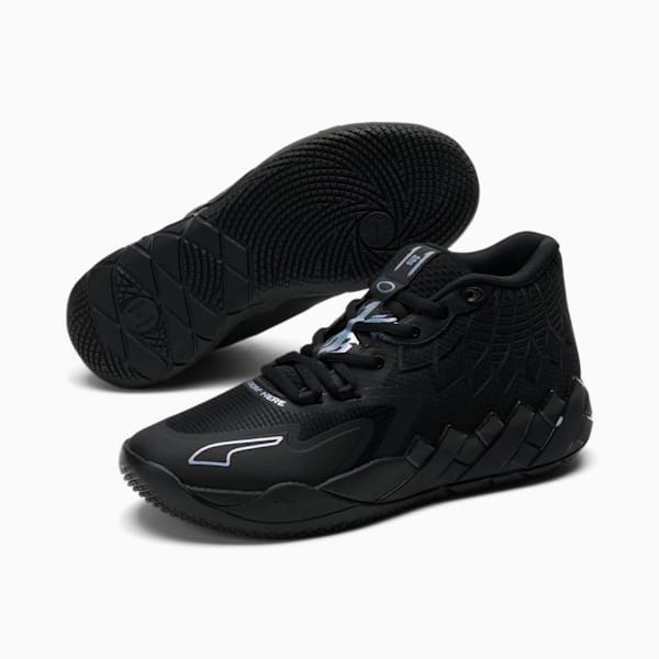 MB.01 Iridescent Dreams Basketball Shoes, Puma Black, extralarge