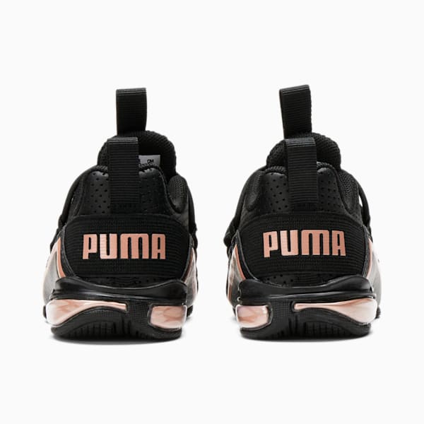 Axelion Rose Gold Toddler's Training Shoes, Puma Black-Rose Gold, extralarge