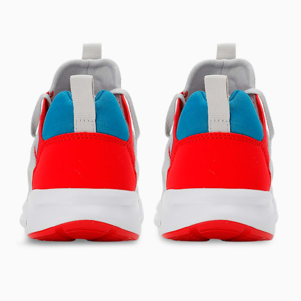 Enzo 2 Refresh Unisex Running Shoes, Harbor Mist-High Risk Red, extralarge-IND