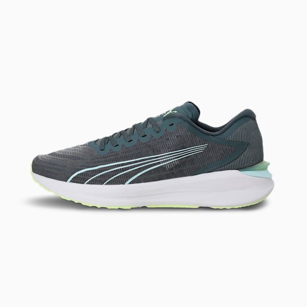 Electrify Nitro Turn Men's Running Shoes, Dark Slate-Nitro Blue-Fizzy Light