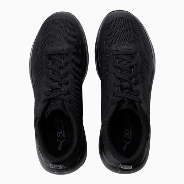 ユニセックス ソフトライド フィール ランニングシューズ, Puma Black-Puma Black, extralarge-JPN