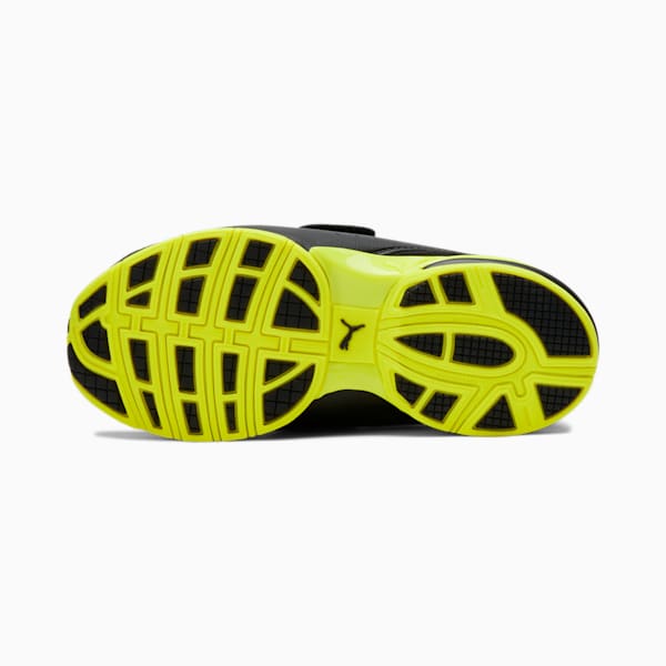 Axelion Slip-on Little Kids' Shoes, Puma Black-Yellow Alert, extralarge
