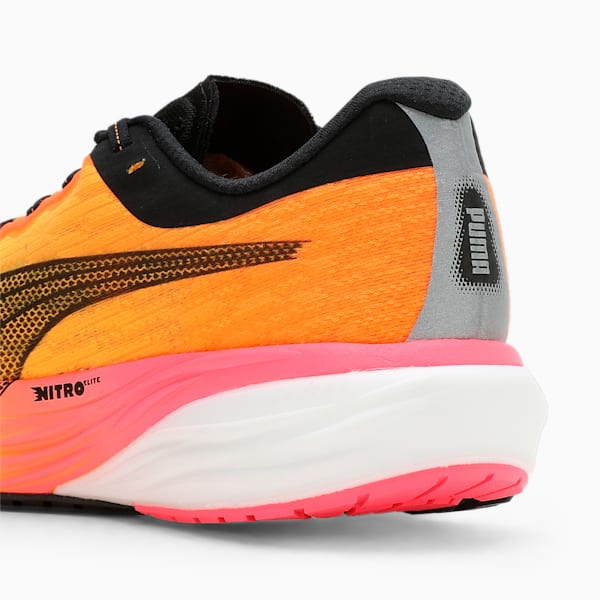 Deviate NITRO 2 Men's Running Shoes, Sunset Glow-Sun Stream-Puma Black, extralarge-IND