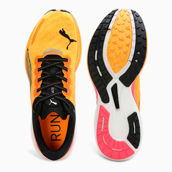 Deviate NITRO 2 Men's Running Shoes, Sunset Glow-Sun Stream-Puma Black, extralarge-IND