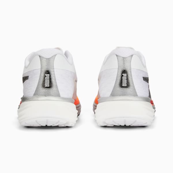 Deviate NITRO 2 Men's Running Shoes, Puma White-Sunset Glow-Sun Stream