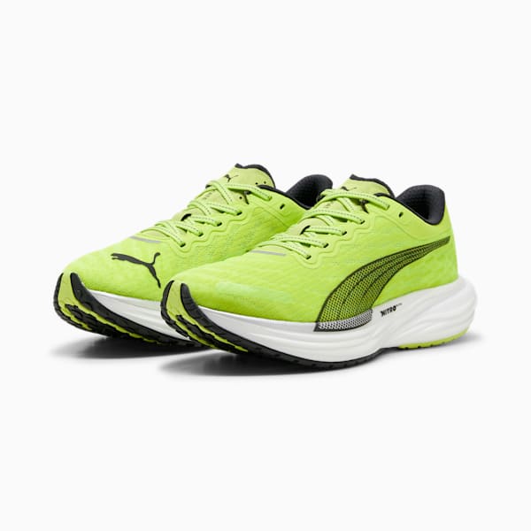 Deviate NITRO™ 2 Men's Running Shoes, Lime Pow-PUMA Black-PUMA White, extralarge